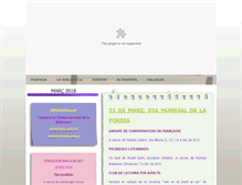Tablet Screenshot of bibliocanrajoler.parets.org